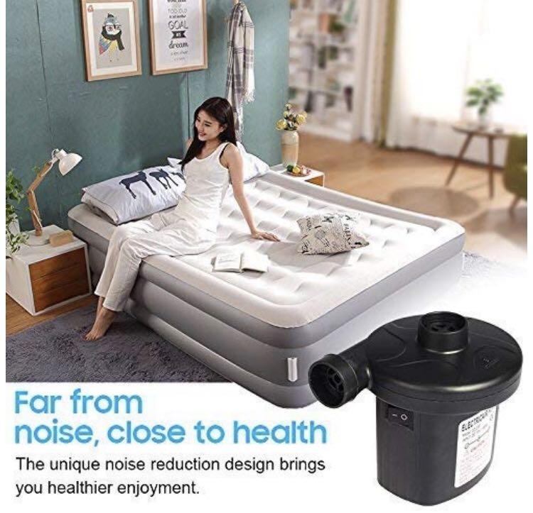 Electric air bed double sale