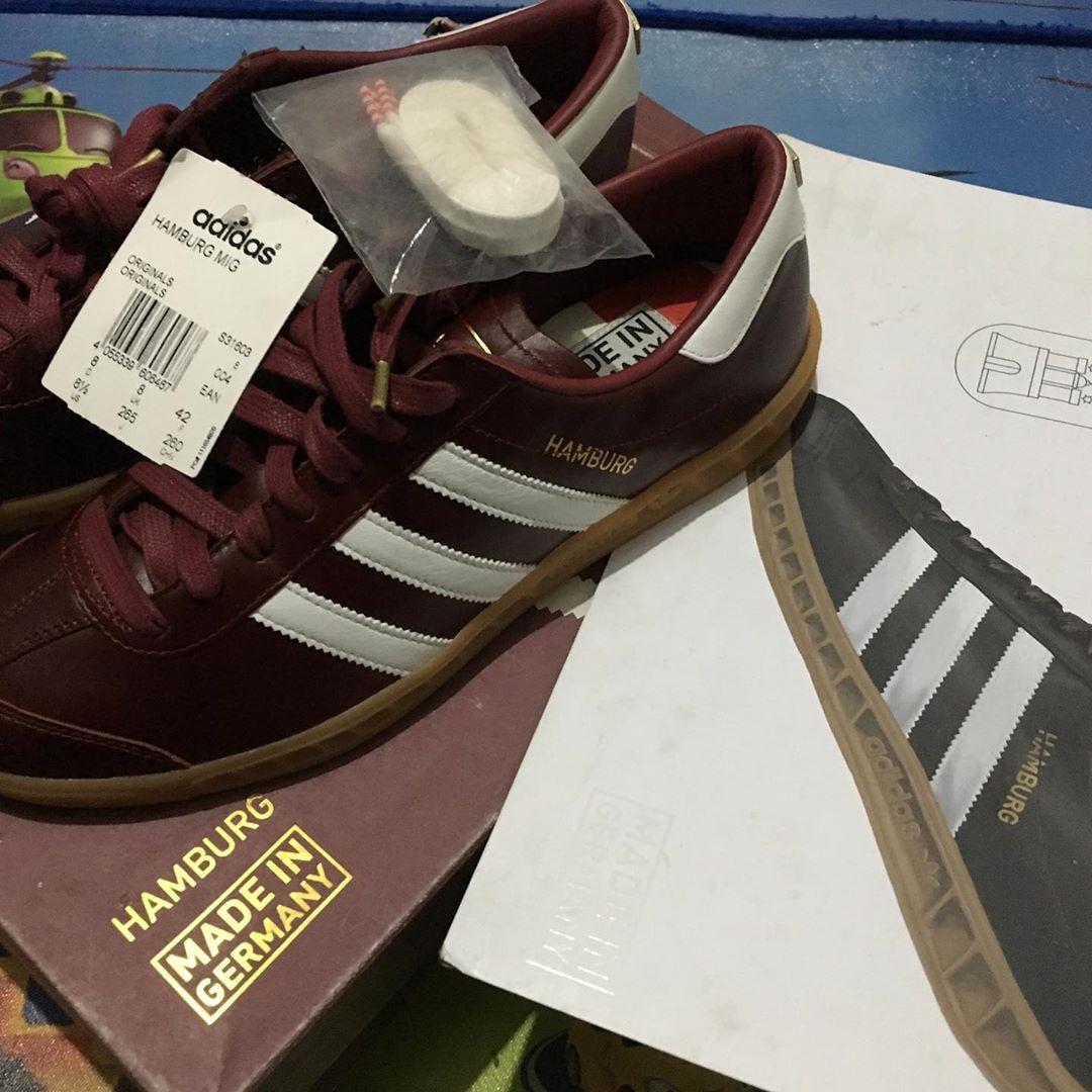 Harga sepatu adidas top hamburg kw