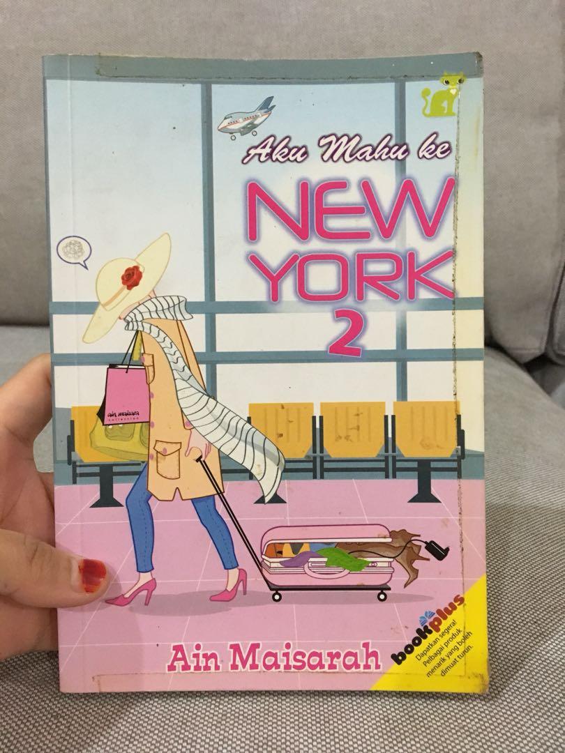 Aku Mahu Ke New York 2 Books Stationery Books On Carousell