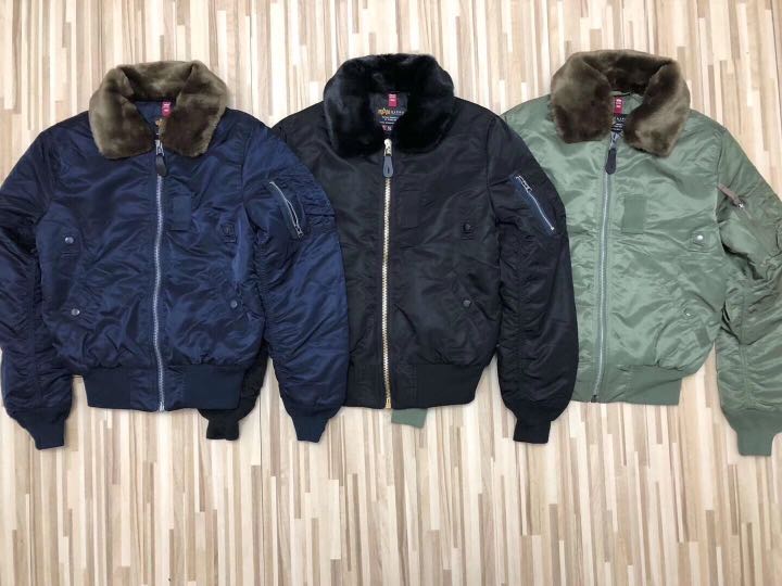 B15 slim fit flight jacket store