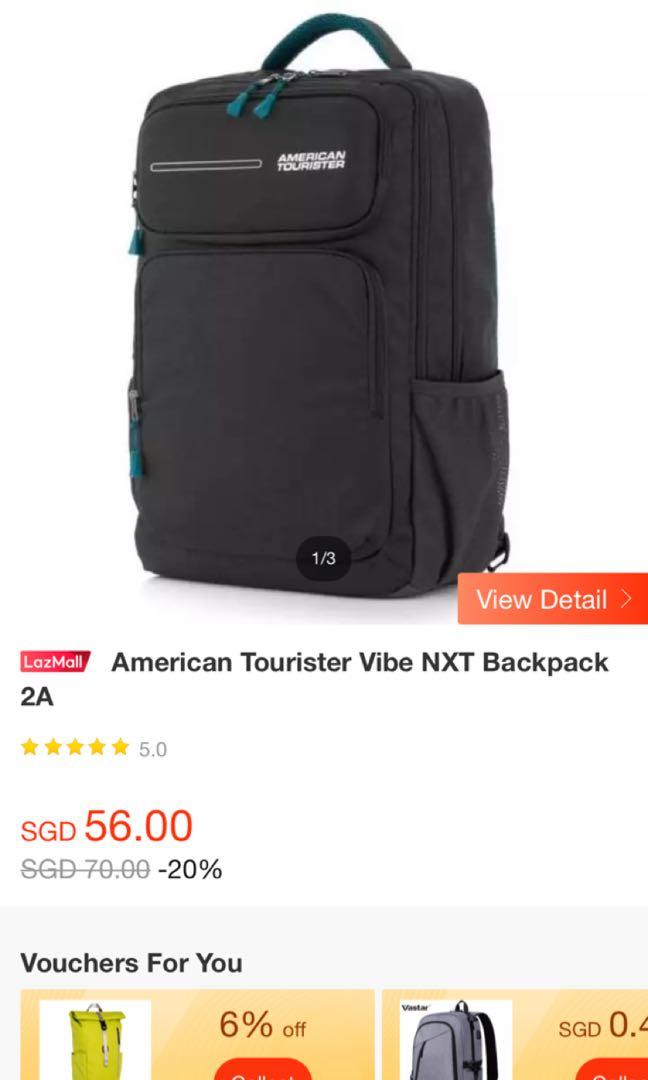 American tourister vibe backpack outlet