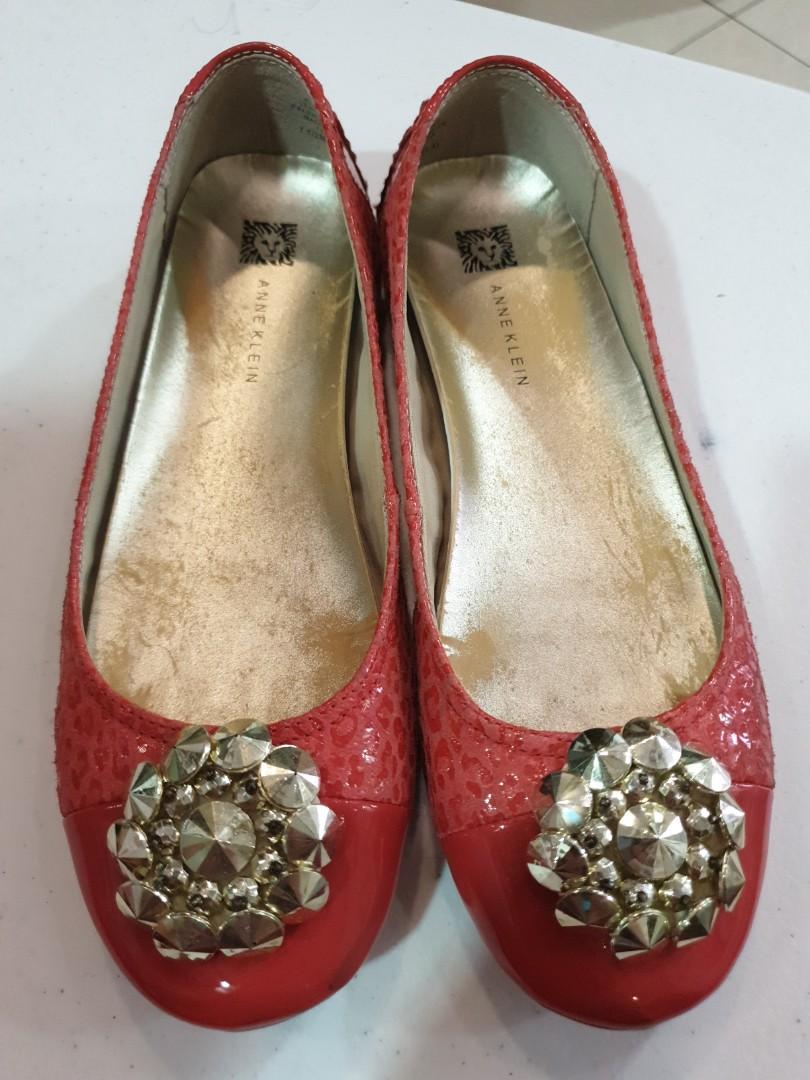 anne klein shoes red