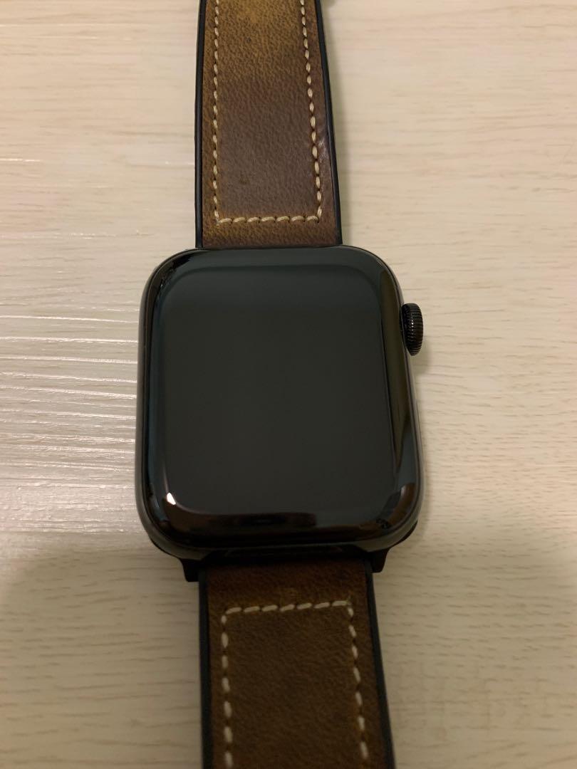 series 4 space black stainless steel
