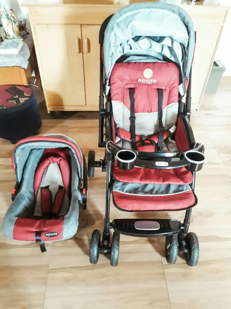 Apruva stroller clearance with car seat