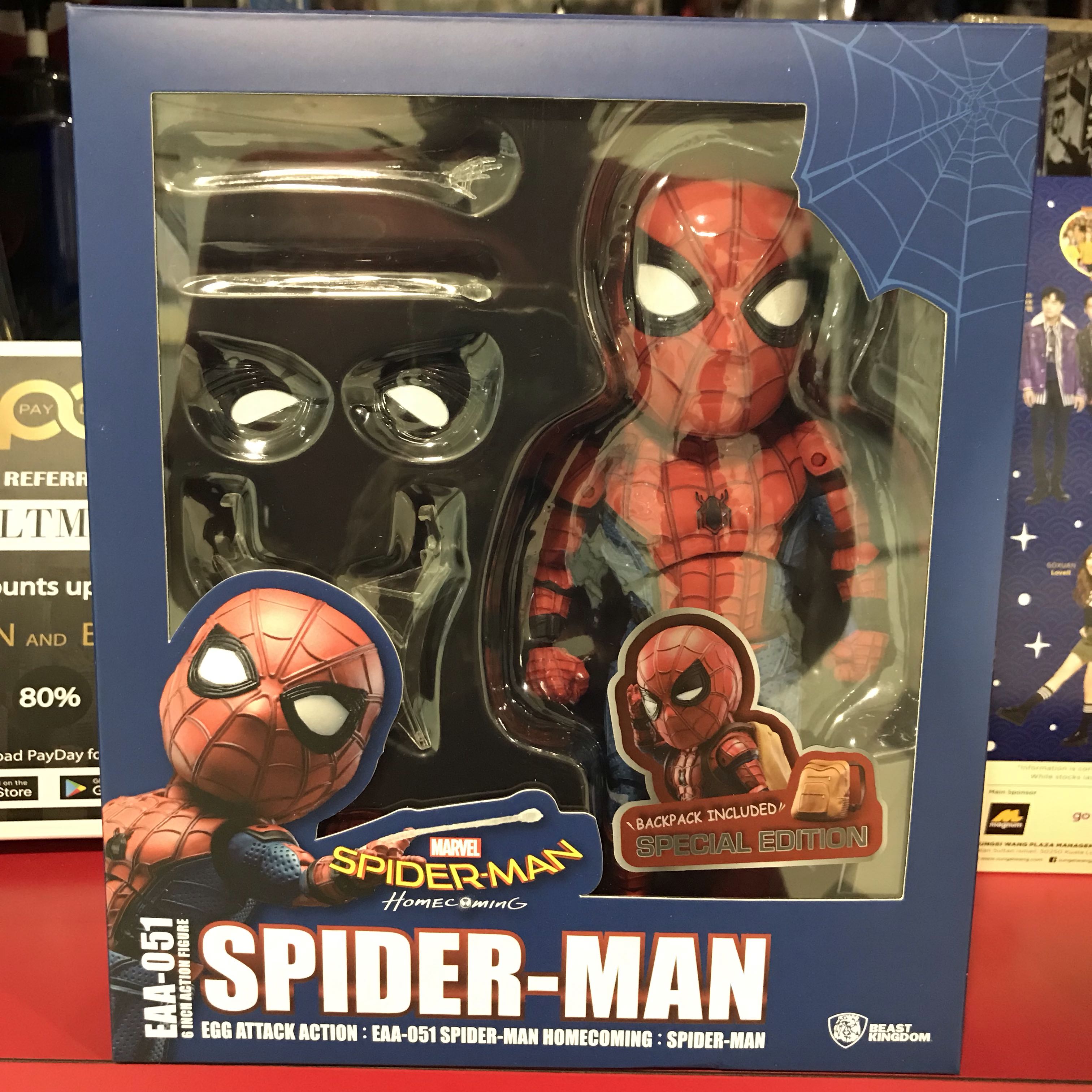 Spider man homecoming hotsell egg attack
