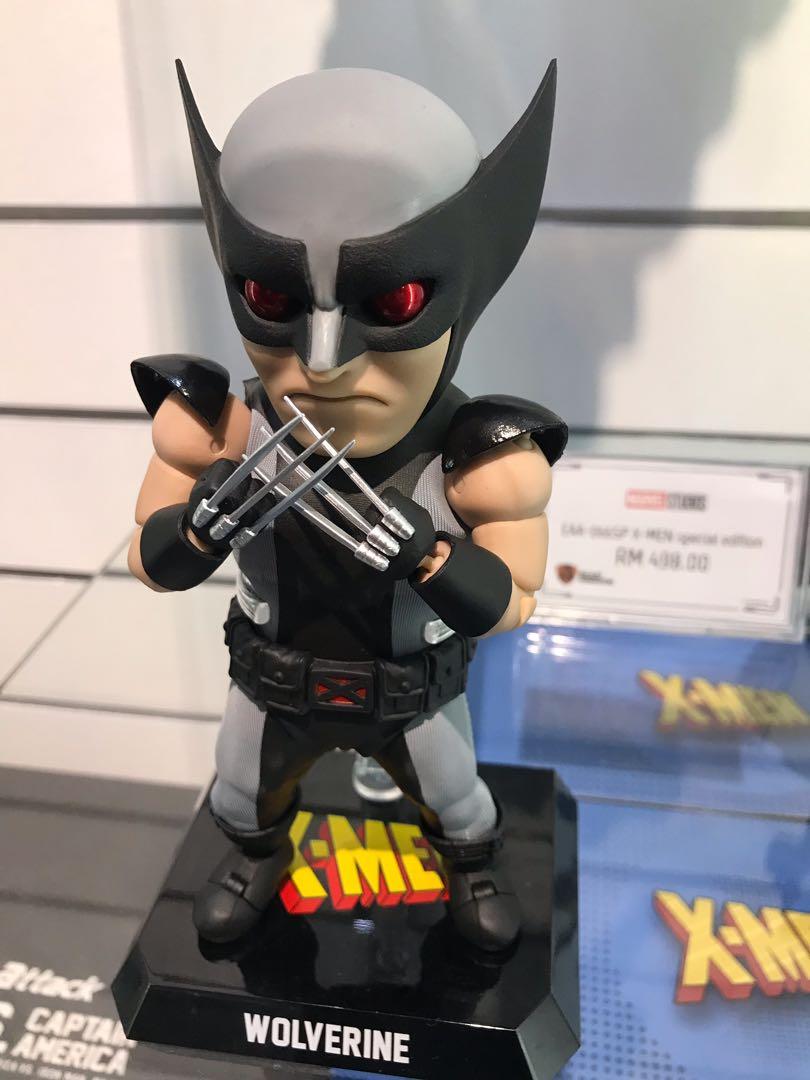 Beast Kingdom - Mini Egg Serie X-Men: Minifigura Lupo 8 Cm, Ufficiale Marvel, Collezionabile