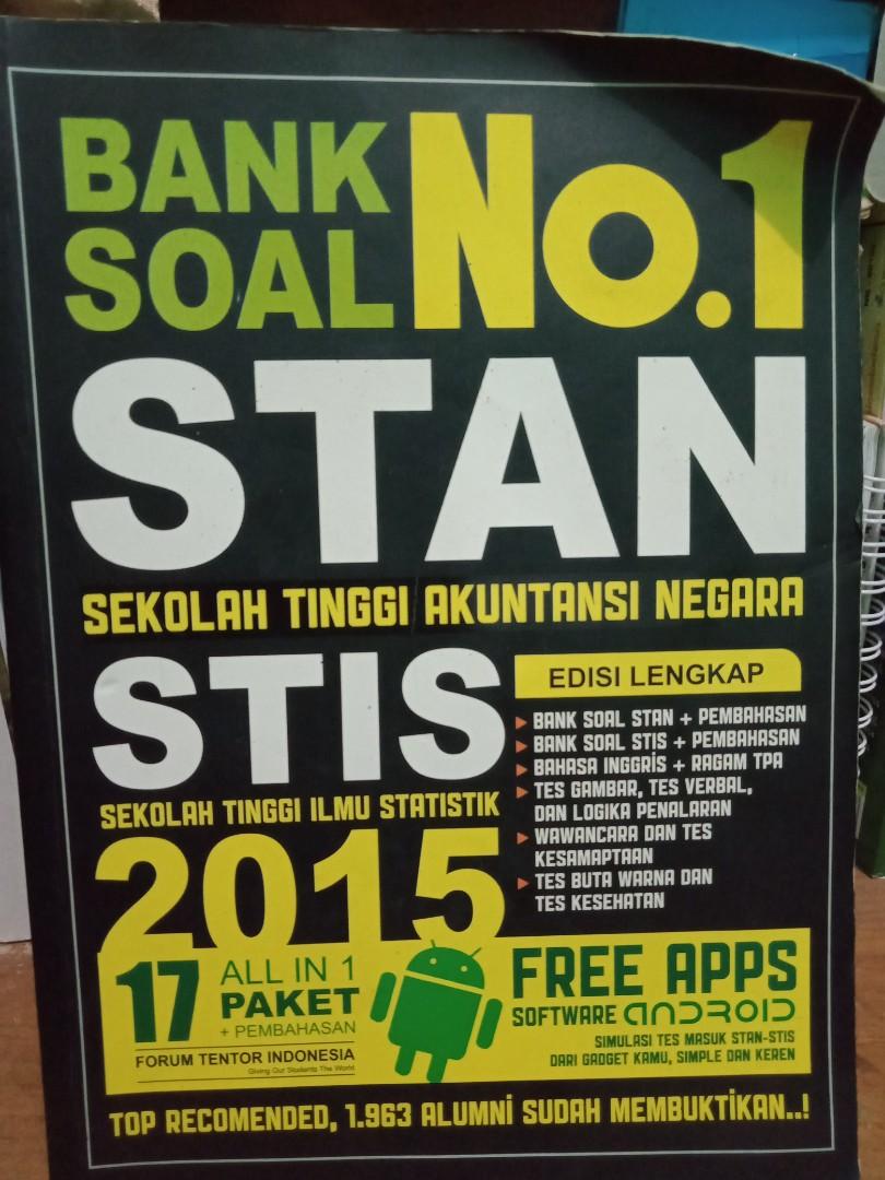 Buku Bank Soal Masuk Stan Stis 2015 Buku Alat Tulis Buku Di Carousell