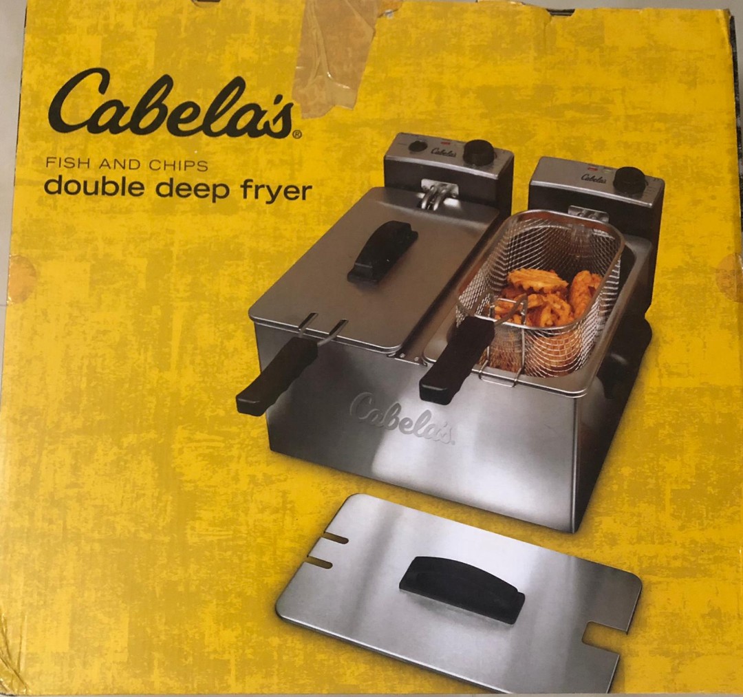 Cabela's Double Deep Fryer, TV & Home Appliances, Kitchen Appliances