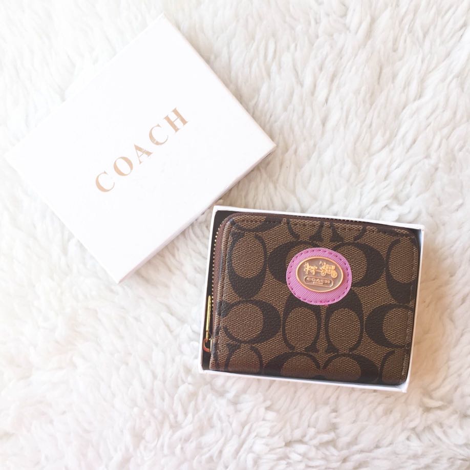Coach Coin Purse ( Emblem ), Luxury, Bags & Wallets on Carousell
