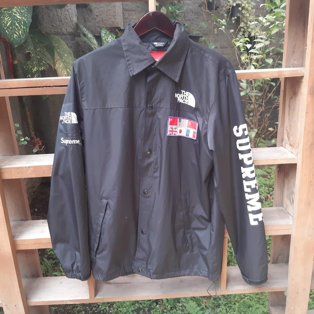 supreme north face coach jacket