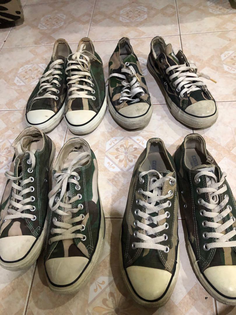 Converse vintage camo online