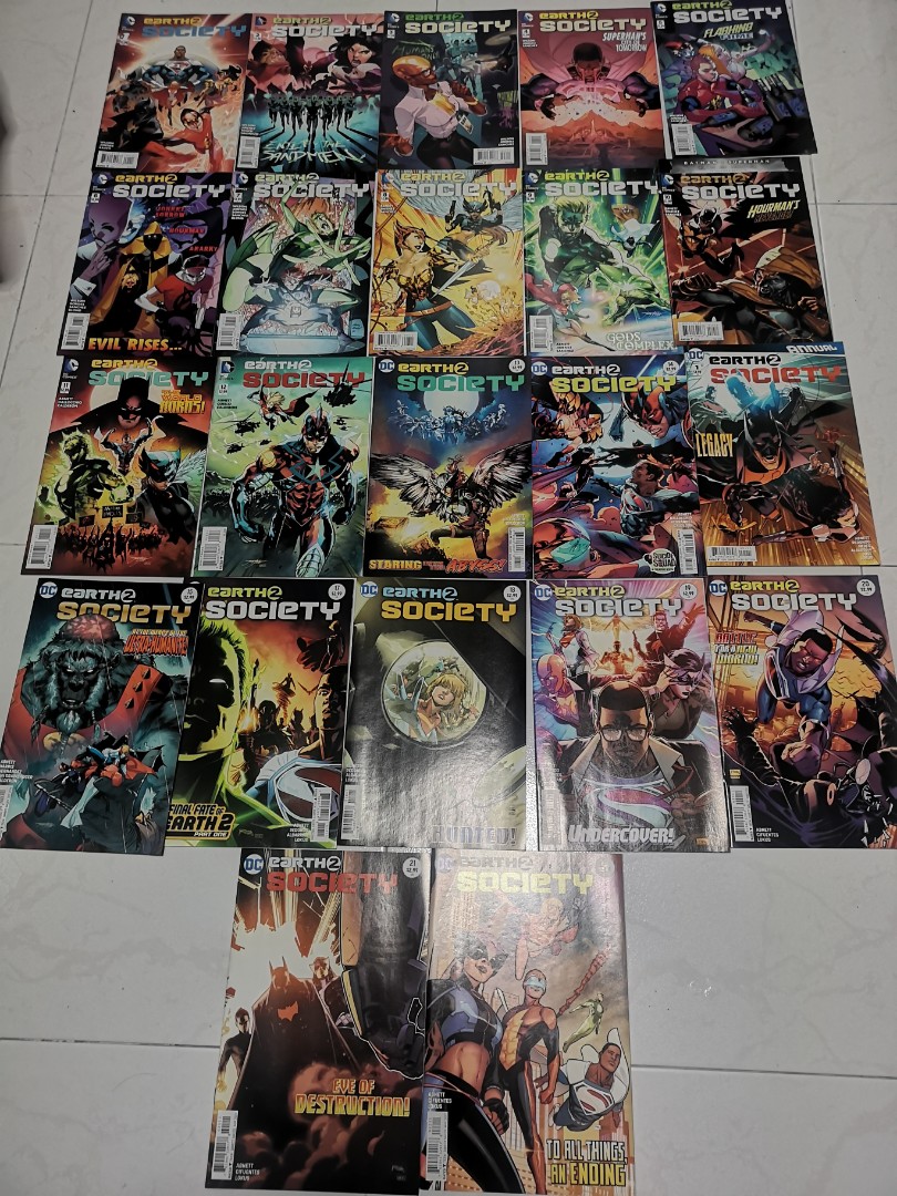 DC Comics The New 52 Earth 2 Society, Hobbies & Toys, Books & Magazines ...