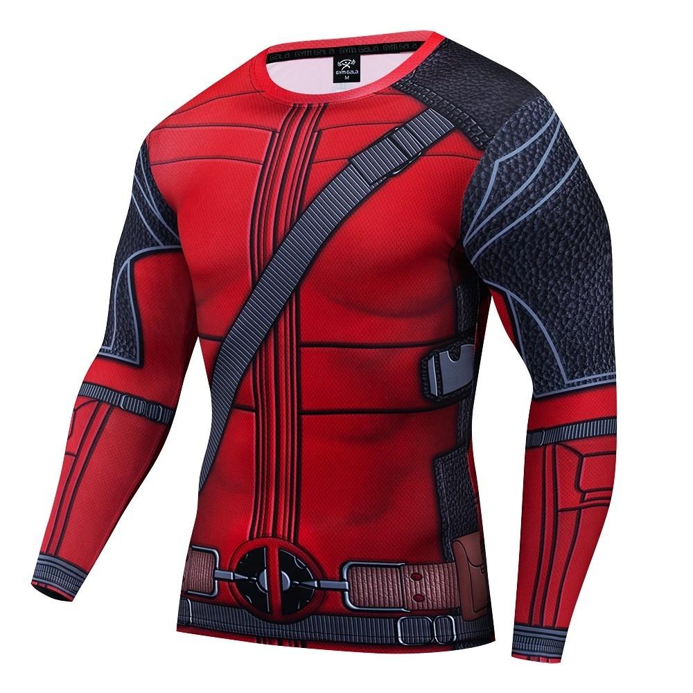 DEADPOOL Marvel Dri Fit Gym Men s Fashion Tops Sets Tshirts Polo Shirts on Carousell