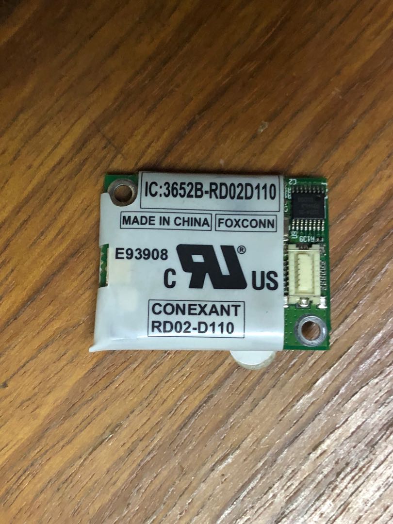 Dell Inspiron Laptops 56K Conexant Foxconn Internal Modem Card RD02