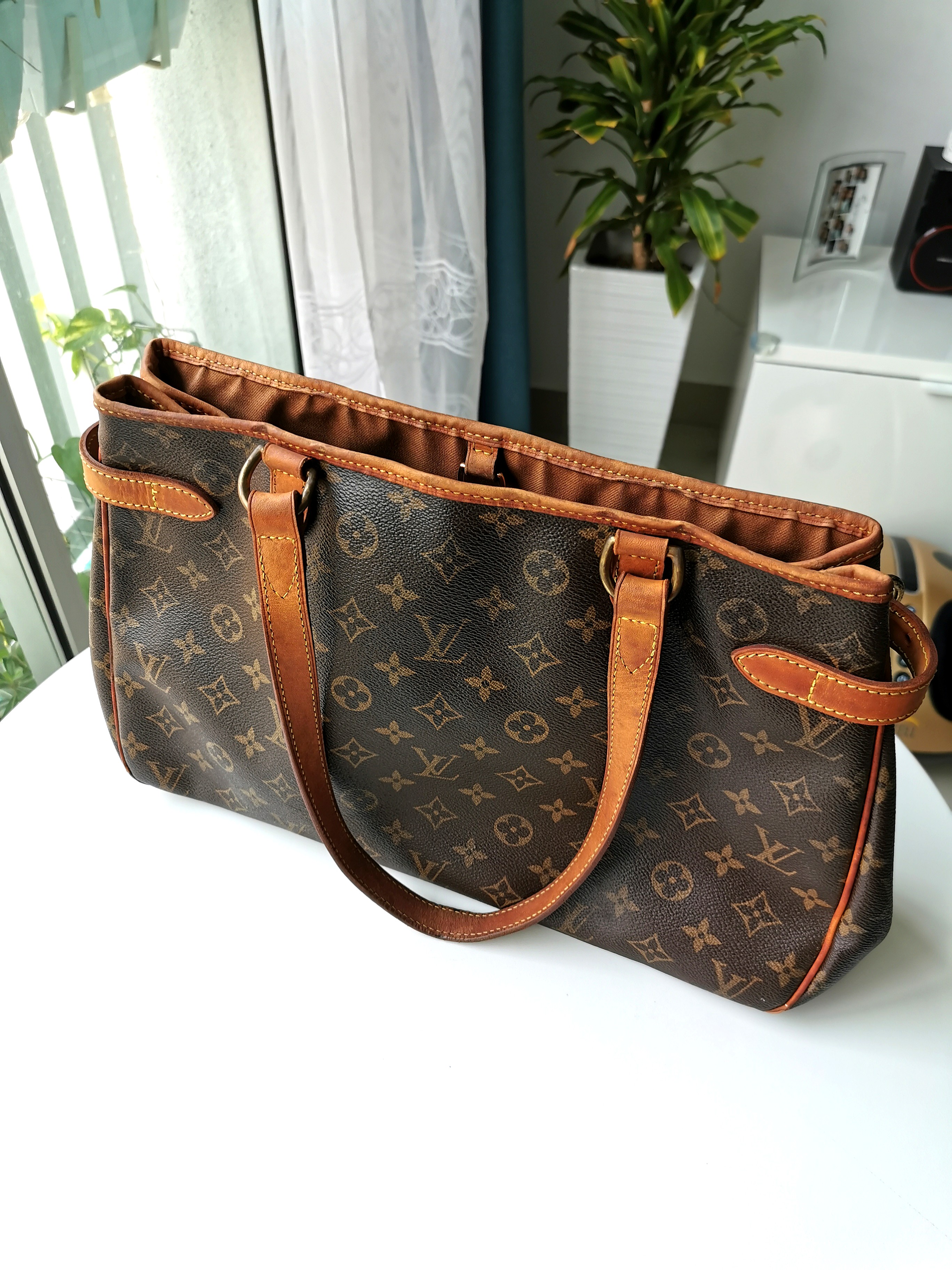 Louis Vuitton Batignolles Horizontal M51154 Brown Monogram Tote Bag 11