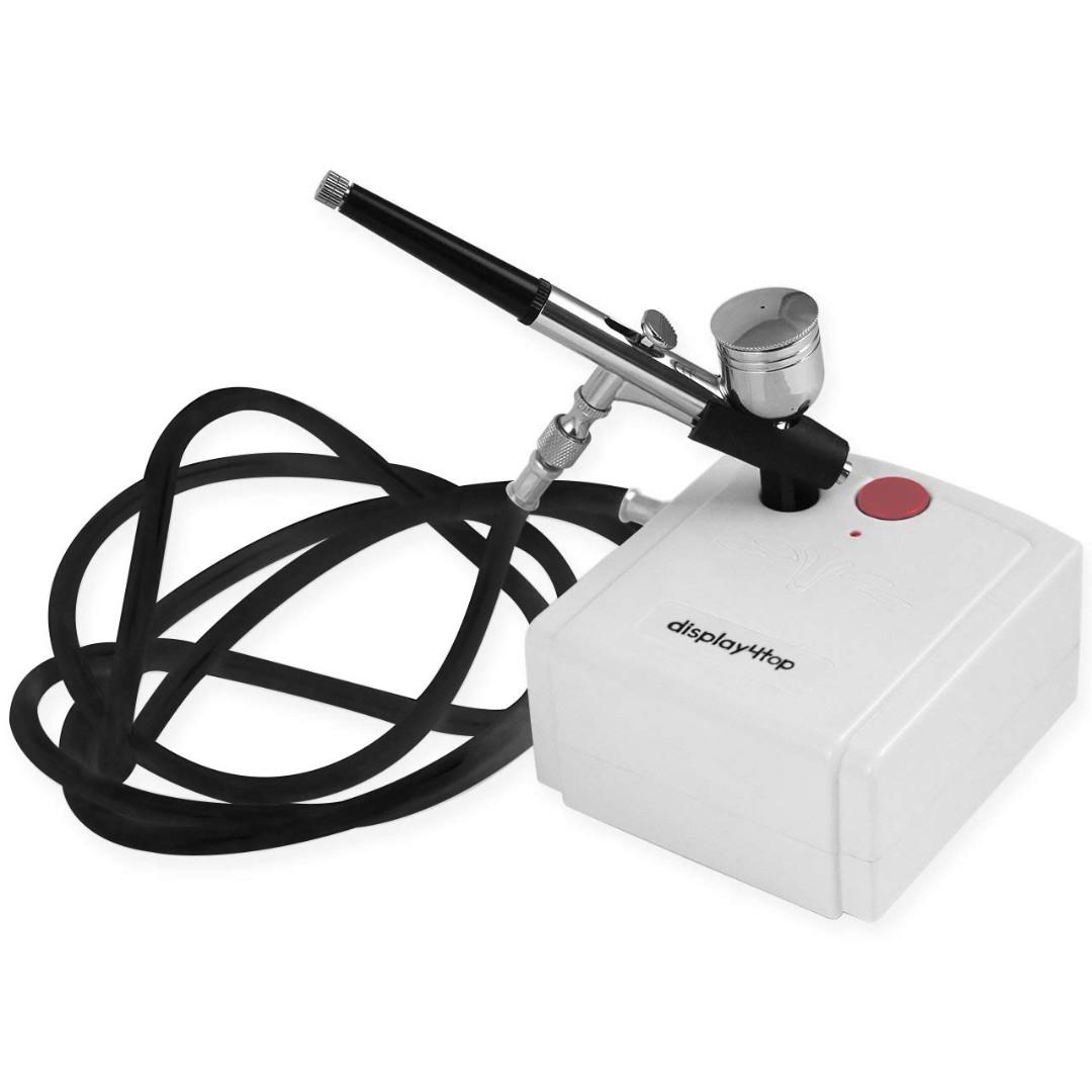 Display4top Portable Airbrush Gun With Mini Airbrush Air Compressor Kit White Electronics Others On Carousell