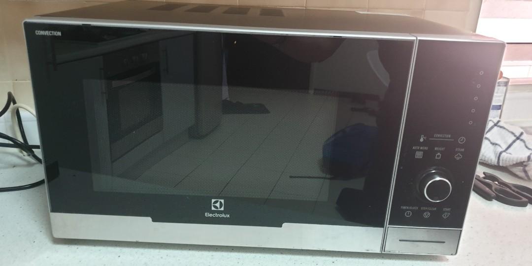 Electrolux EMS 3087X Microwave combi oven with grill, TV & Home