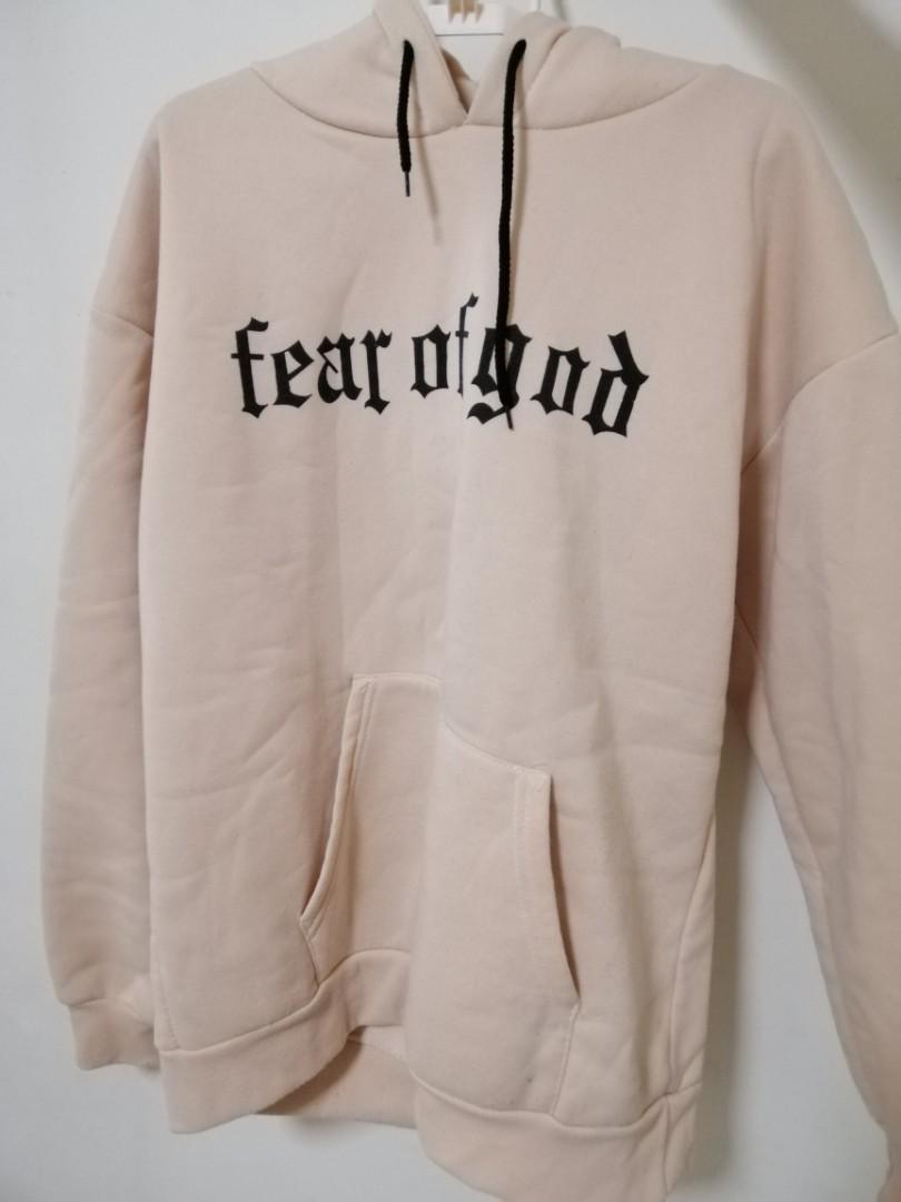 Fear of new arrivals god sk hoodie