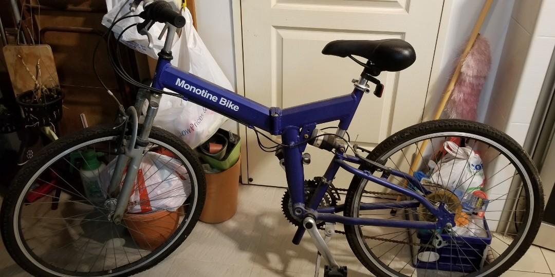 monotine folding bike