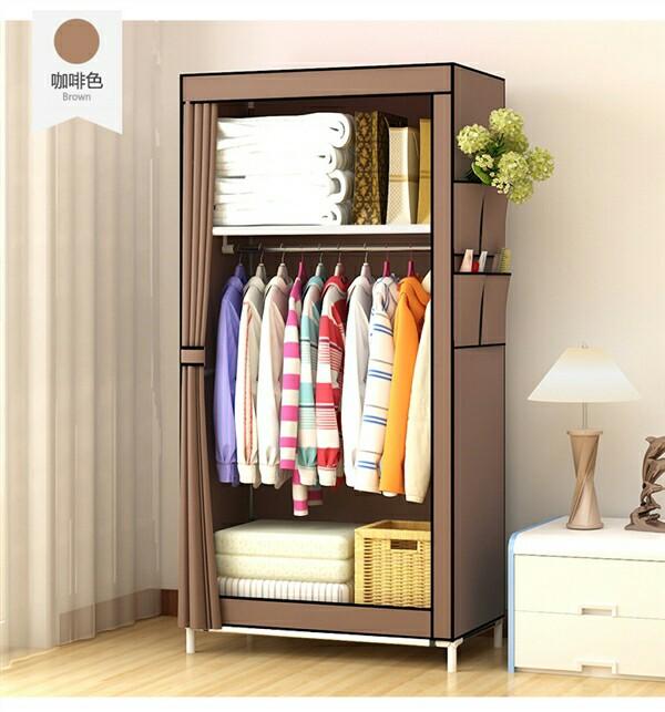 Free Delivery Canvas Wardrobe Furniture Shelves Drawers On