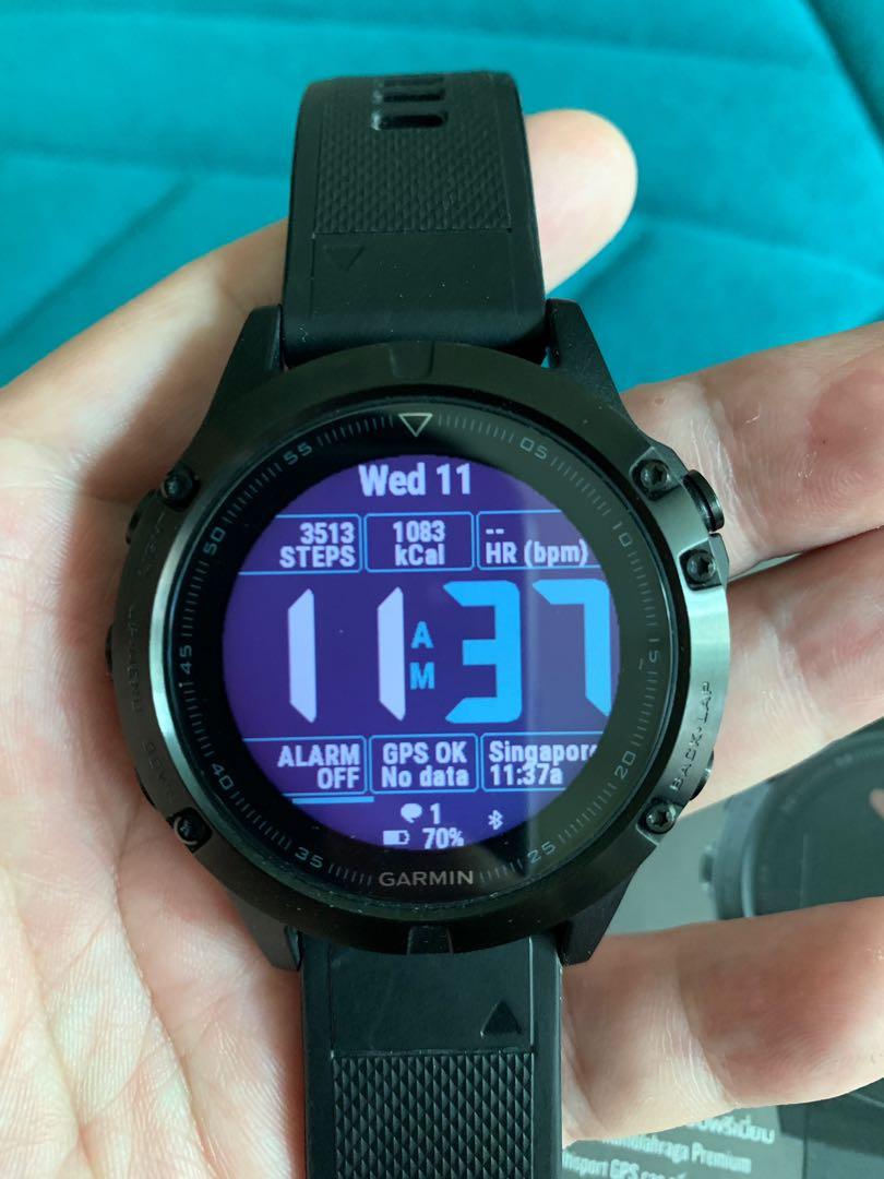 Fenix 5 sapphire noh outlet