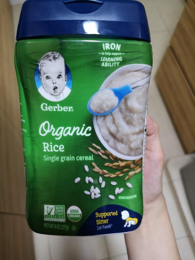 Gerber rice cereal, Babies & Kids, Nursing & Feeding, Weaning & Toddler