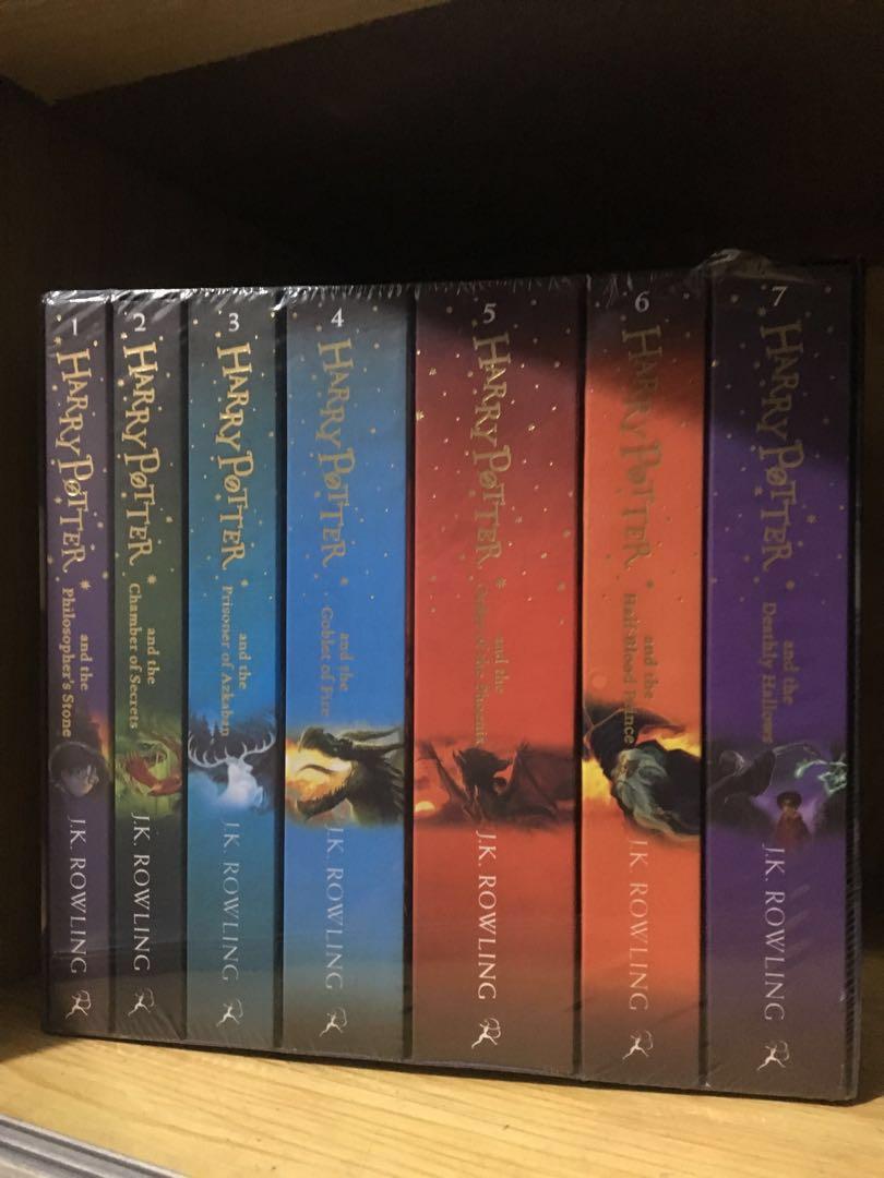 Harry Potter Boxed Set Bloomsbury Edition Books Books On Carousell