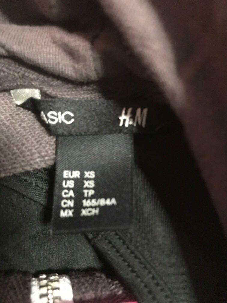 H&M basic sweather (Category: Coats, Jackets and Outerwear) located in Singapore. Submitted by mattuh (Listing ID 250834573, Image 2). Description: It is a lightly used reddish brown sweather from H&M. HMU for more details .