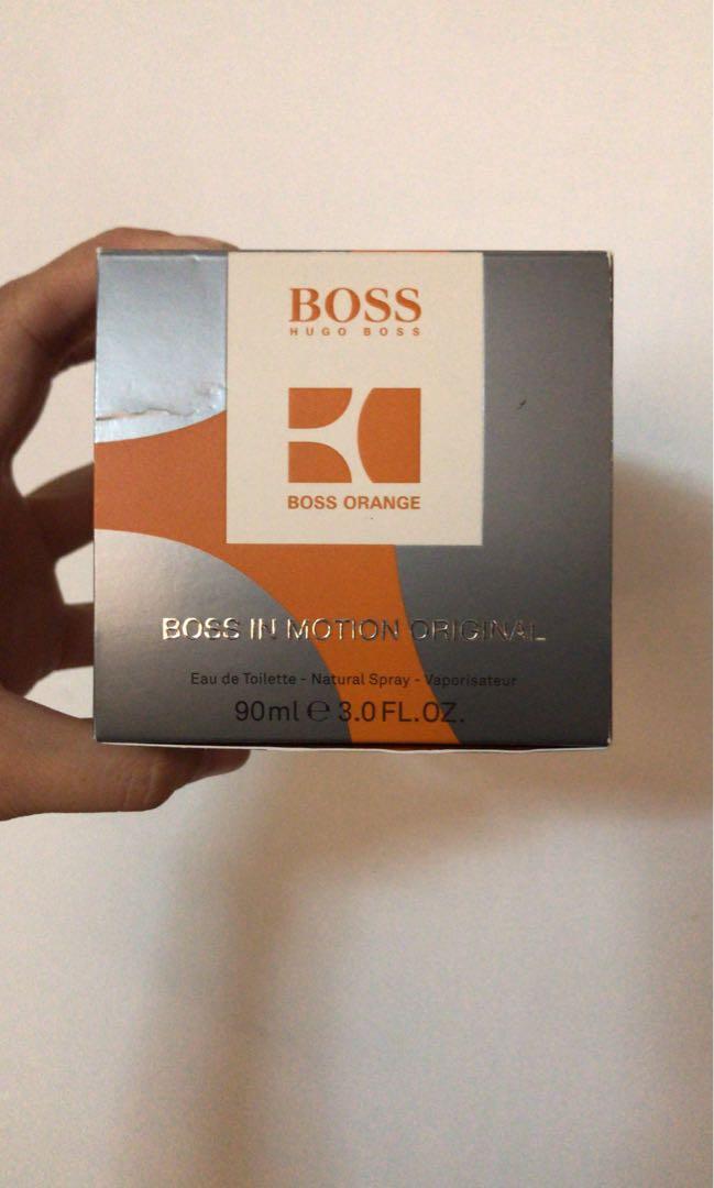 hugo boss orange man in motion