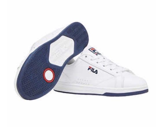 Fila ladies 2025 leather court shoe