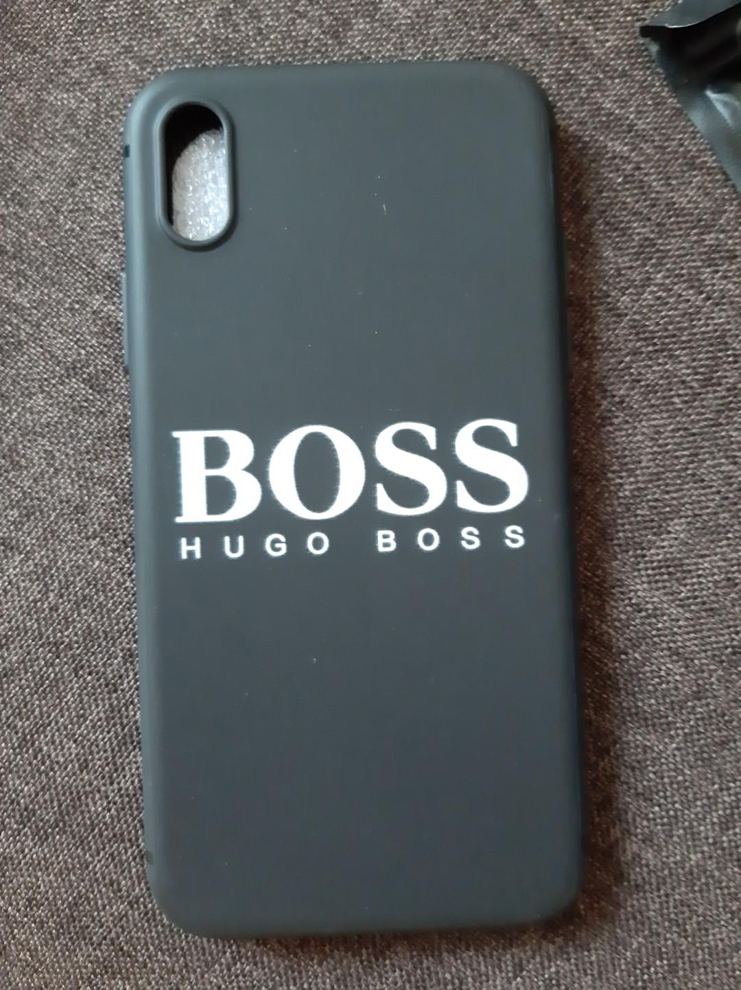 iphone x case hugo boss