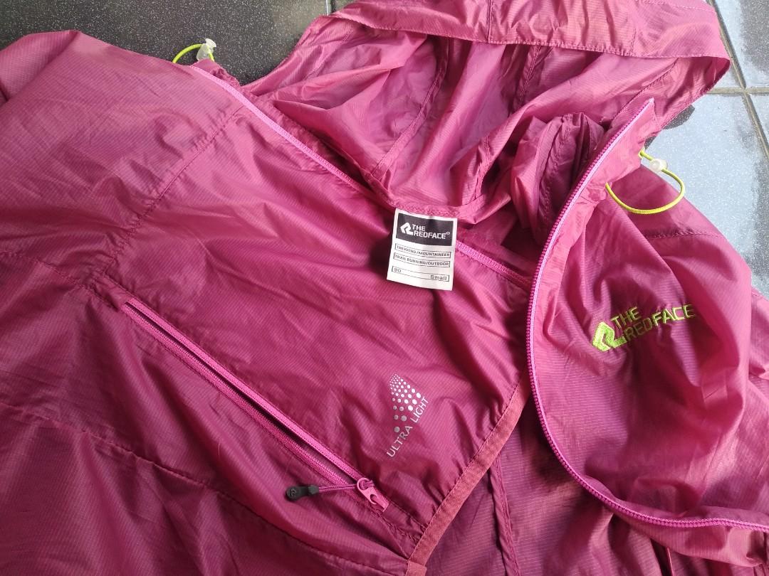Jaket ultralight the red face running not uniqlo columbia adidas