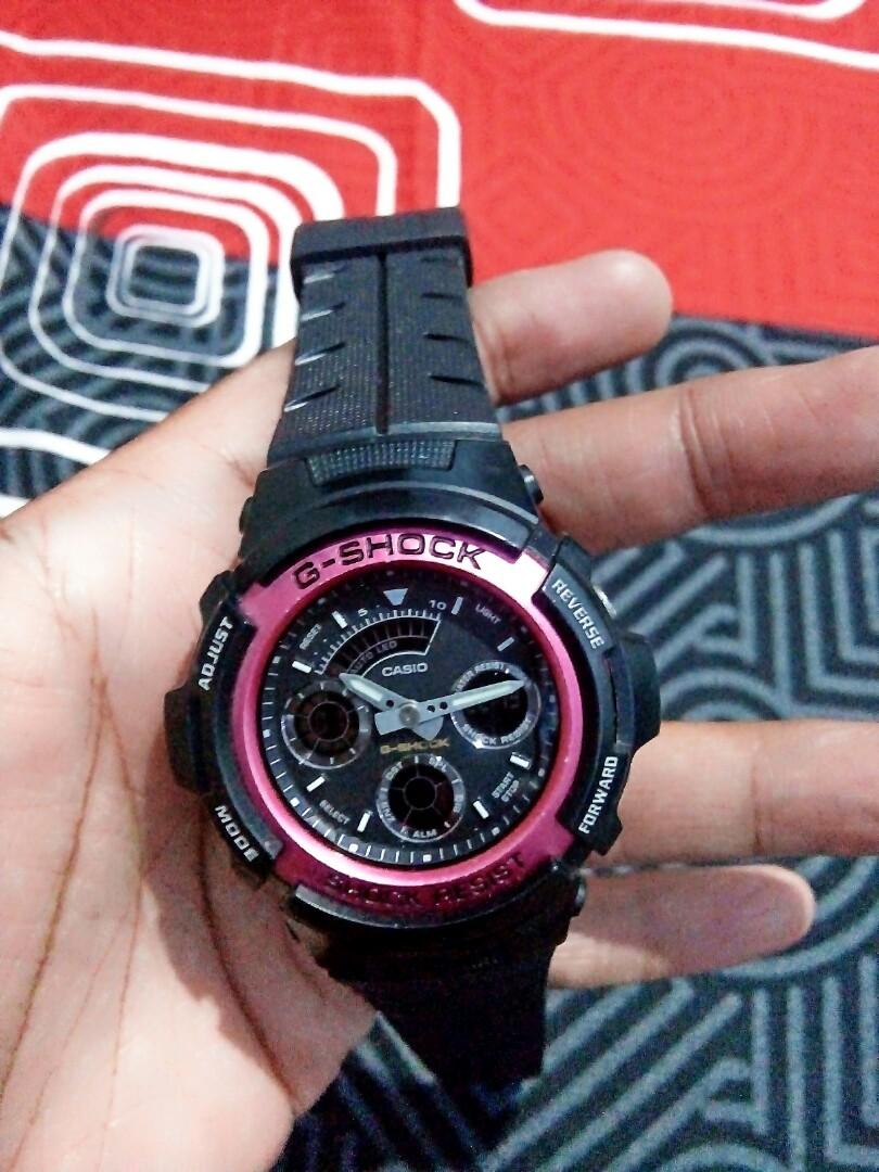 tali jam g shock aw 591