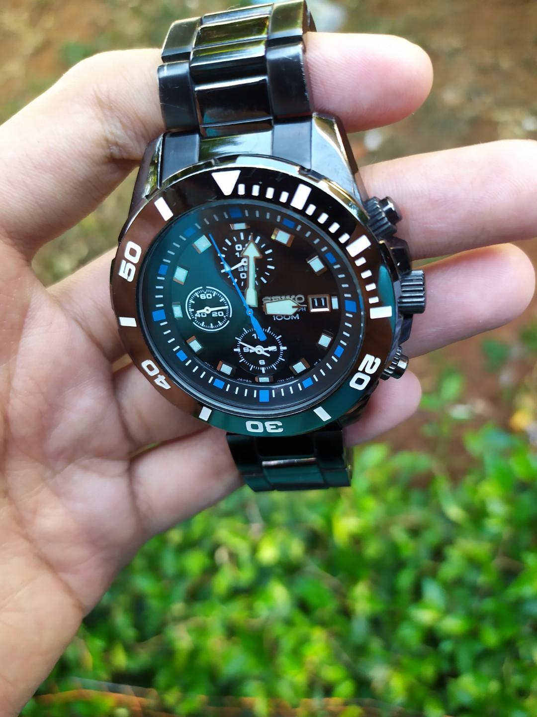 Jam seiko chronograph cheap original