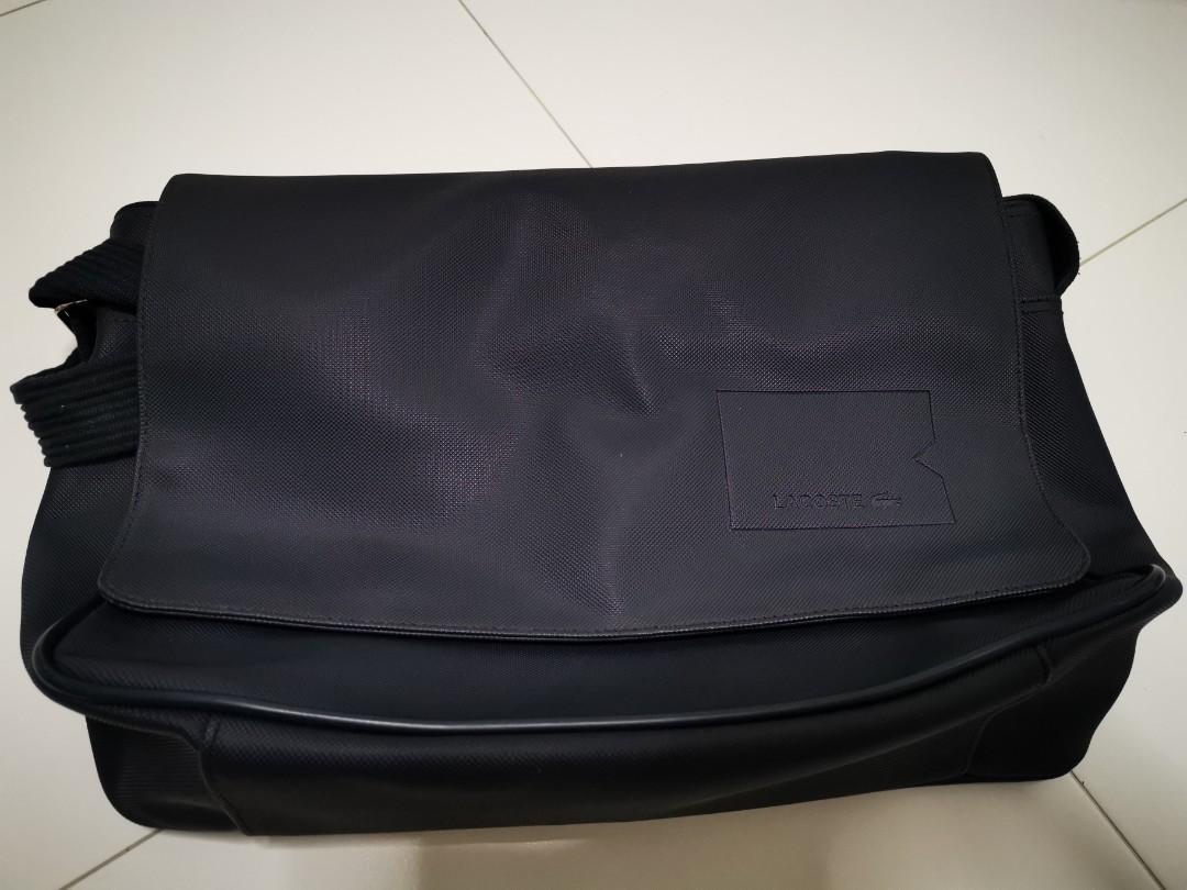 Lacoste Messenger Bag, Men's Fashion, Bags, Sling Bags on Carousell
