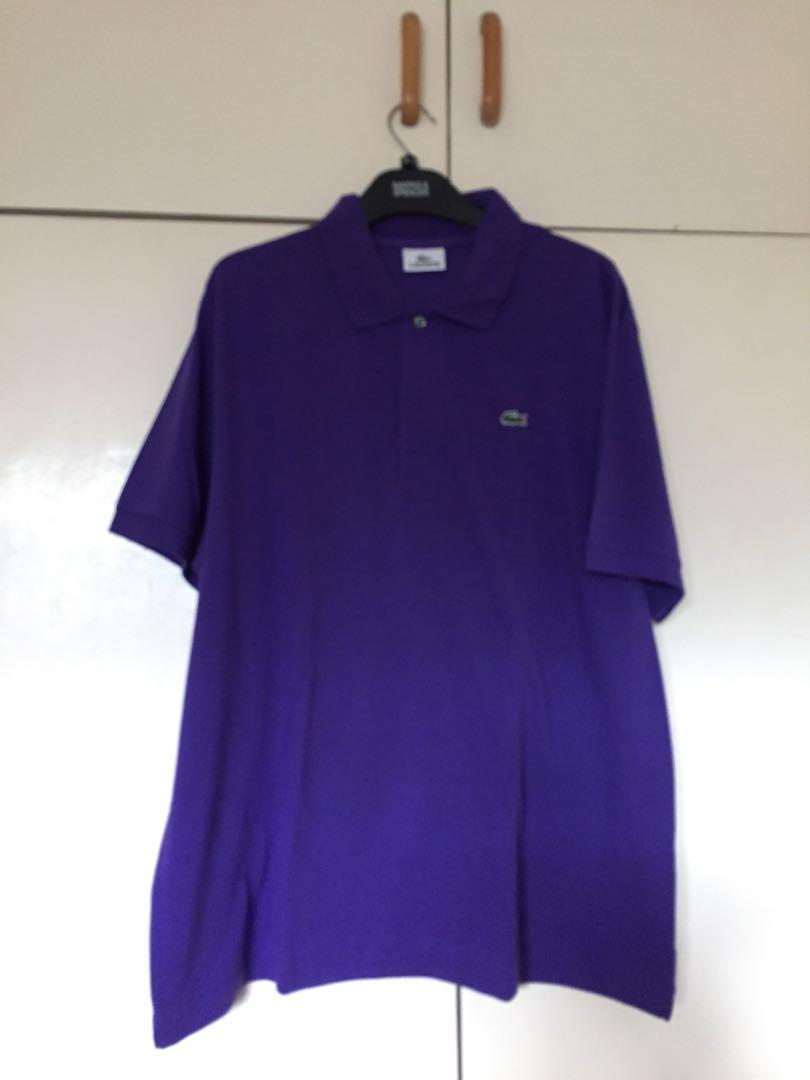 Polo lacoste sale violet