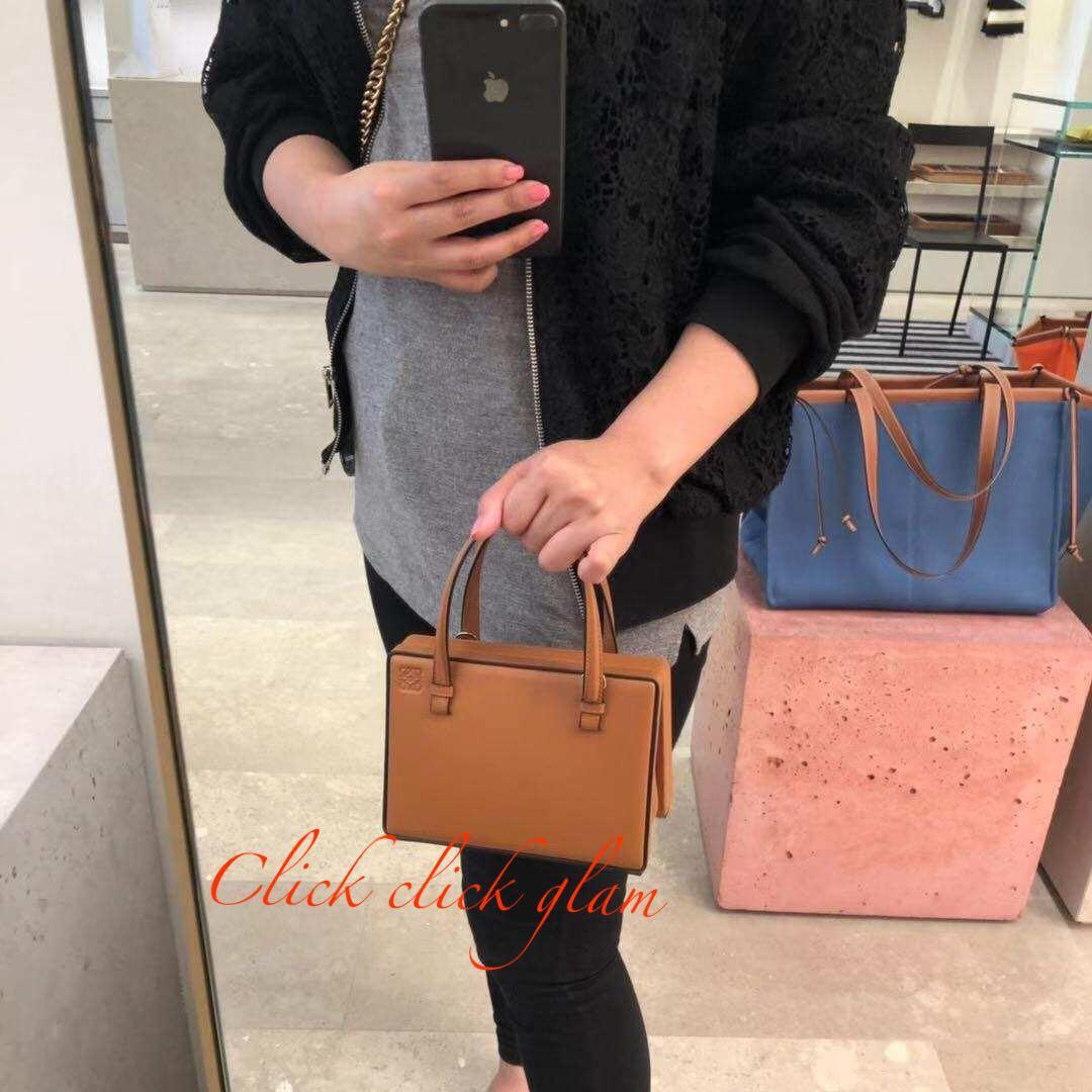 Loewe postal small best sale bag