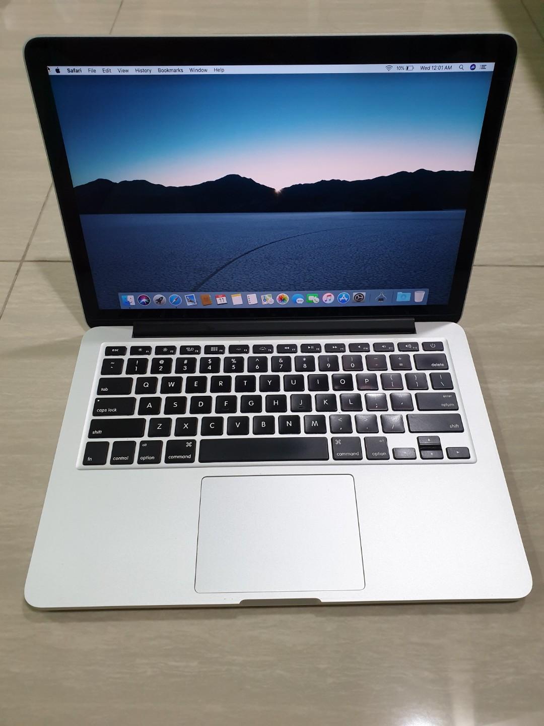 Macbook Pro Retina 13 Inch Mid 2014 Electronics Computers Laptops On Carousell