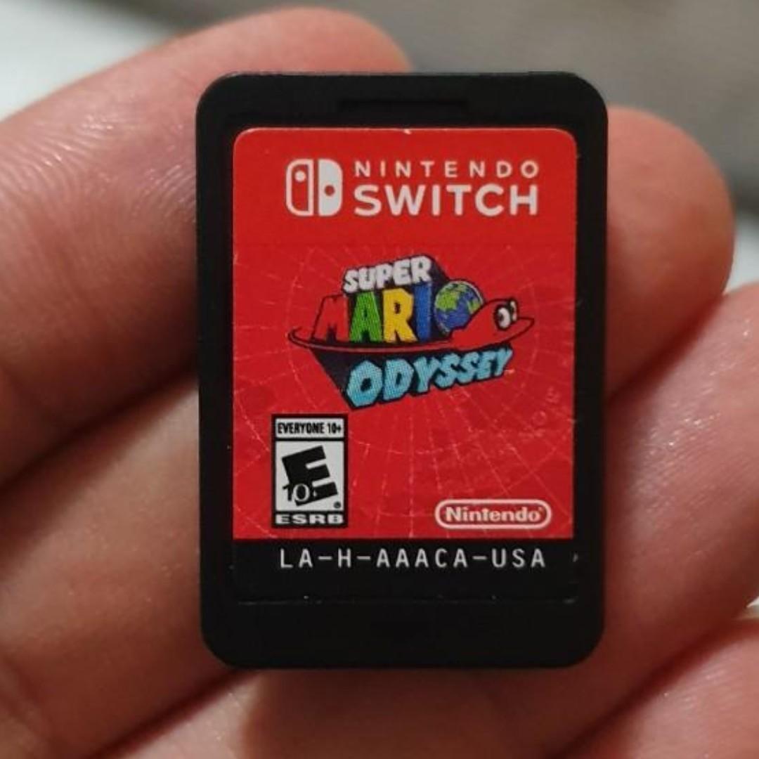 MARIO ODYSSEY FOR NINTENDO SWITCH GAME CARTRIDGE, Video Gaming, Video