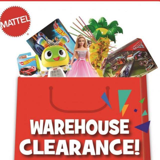 Mattel warehouse sale 2019