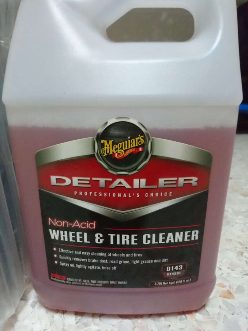 Review: Meguiars Non-Acid Wheel & Tire Cleaner (D-143)