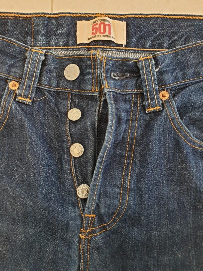 Mens jeans top length 27