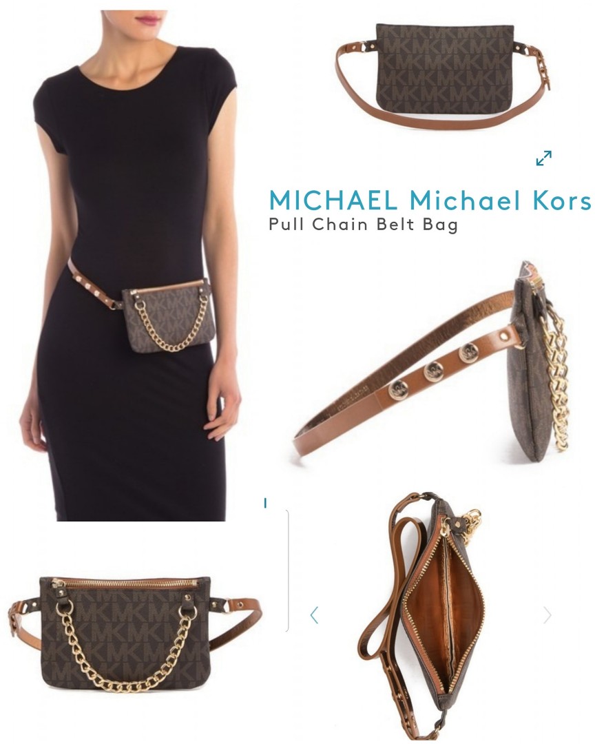 Michael Kors Belt Bag, Women's Fashion 