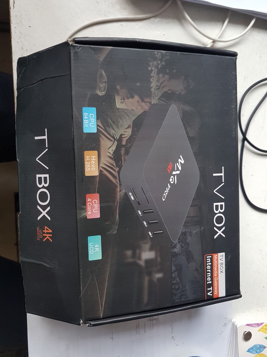 Mxq Pro 4k Tv Box Smart Tv Andriod Box Electronics Tvs Entertainment Systems On Carousell