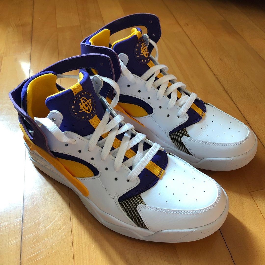 nike air flight huarache lakers