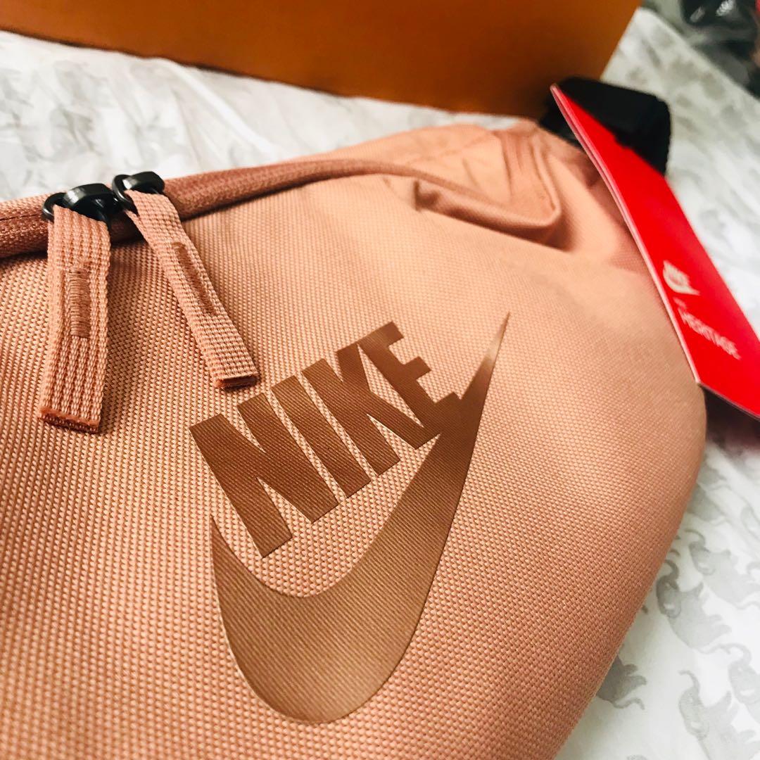 Nike belt bag rose gold sale
