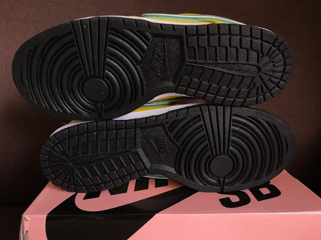Nike sb discount dunk diamond yellow