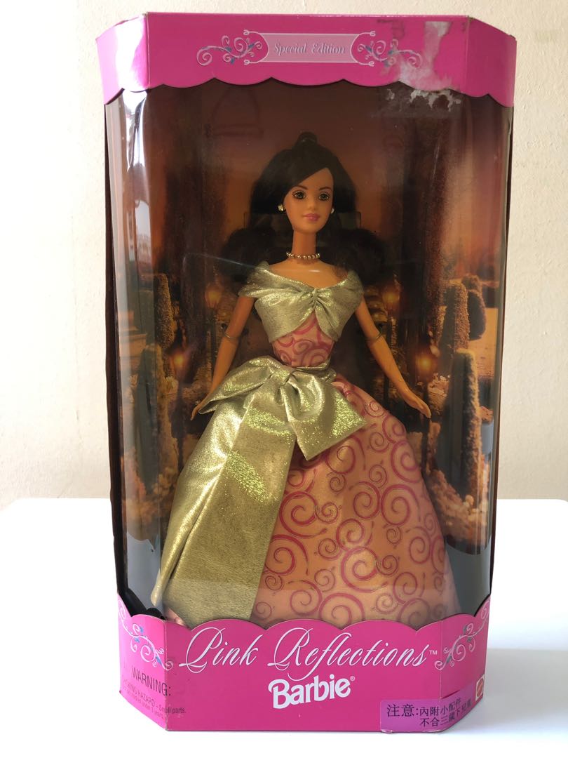 NRFB 1997 Pink Reflections Barbie Hobbies Toys Toys Games on Carousell