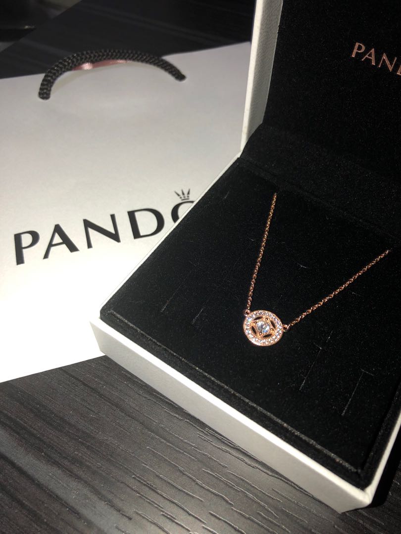 Pandora Rose Vintage Allure Necklace Women s Fashion Jewelry