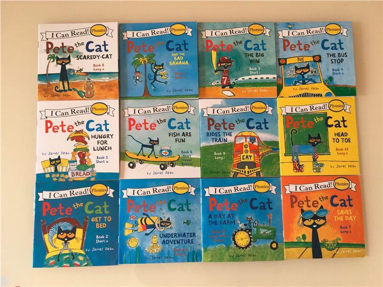I Can Read Pete The Cat Pocket Size Phonics Books Books